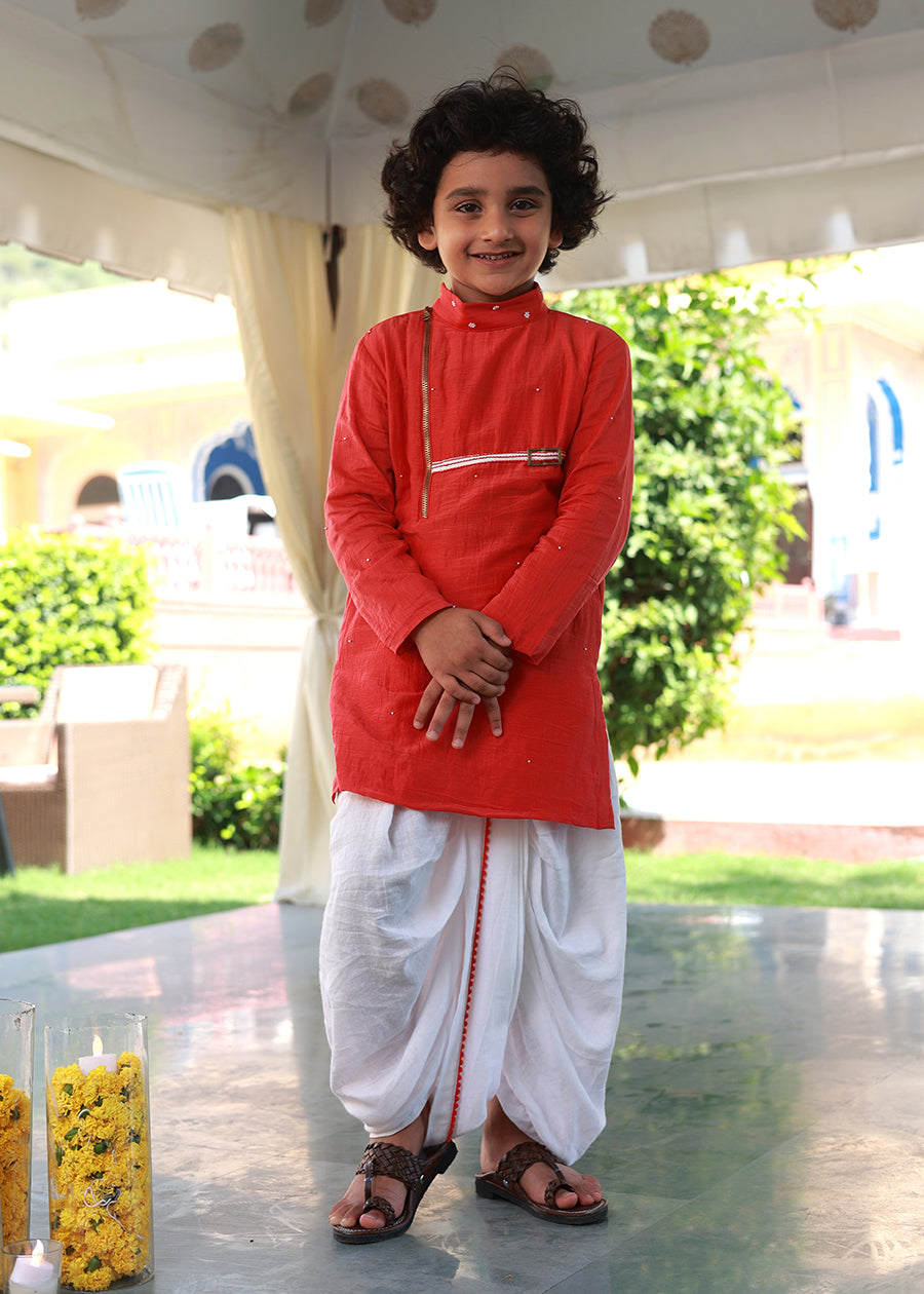 OM SWEET OM KURTA & DHOTI