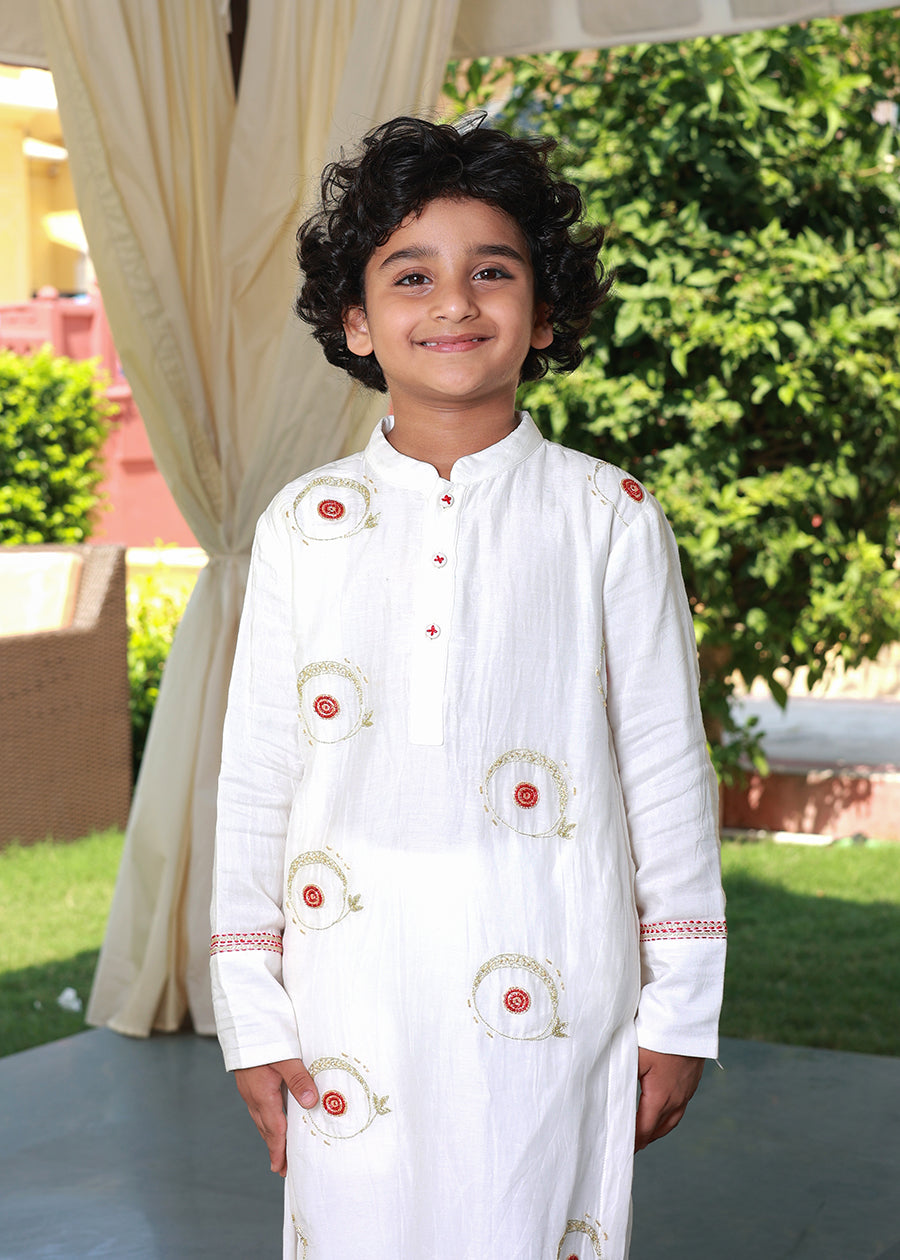 CHIRPY CHAKRI & POP KURTA PYJAMA SET