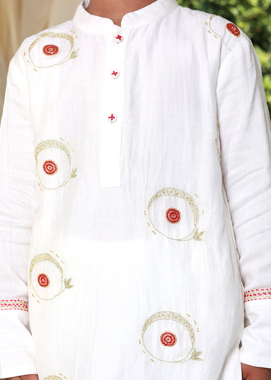 CHIRPY CHAKRI & POP KURTA PYJAMA SET