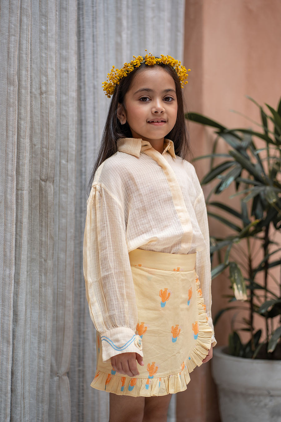 CORAL CANOPY YELLOW SHIRT