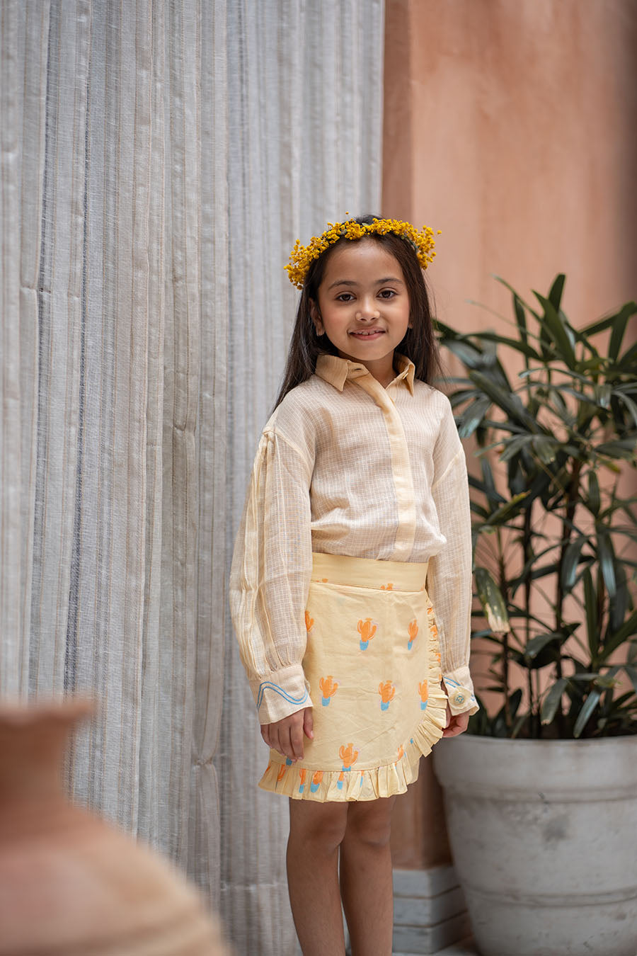 CORAL CANOPY YELLOW SHIRT