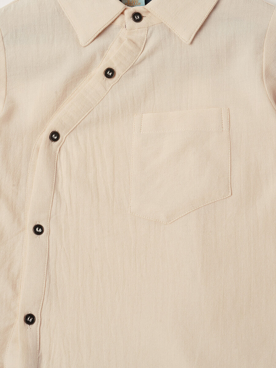 ASSYMMETRIC CASUAL SHIRT