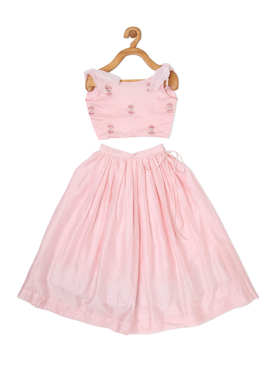 FLOWER POWER GHAGRA SET