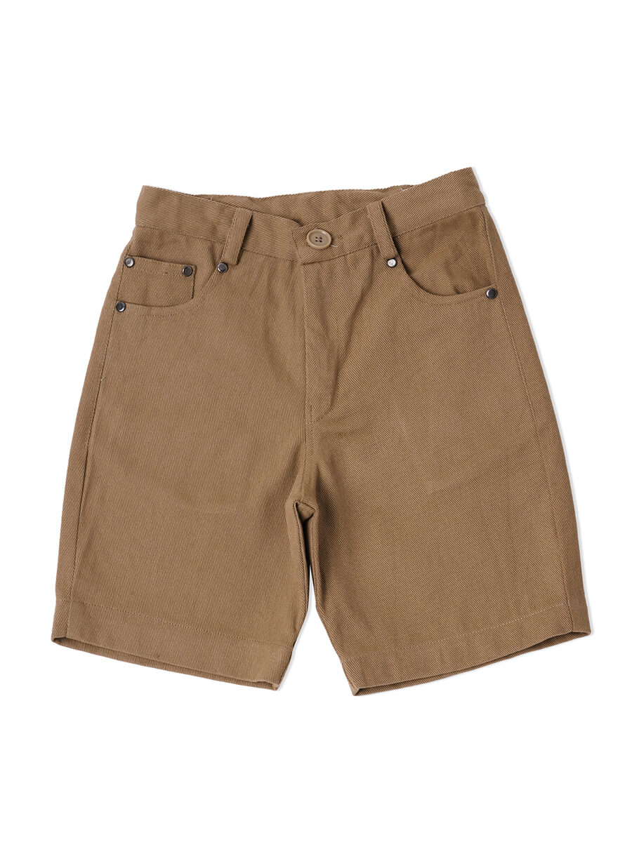 KHAKI BOARD SHORTS