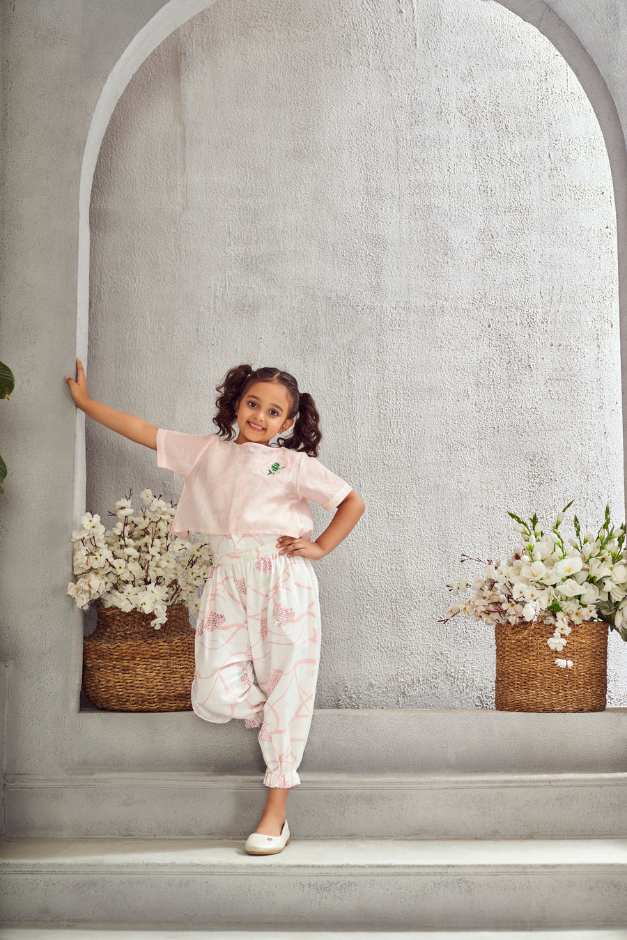 BLOOMING FLOWER JUMP SUIT