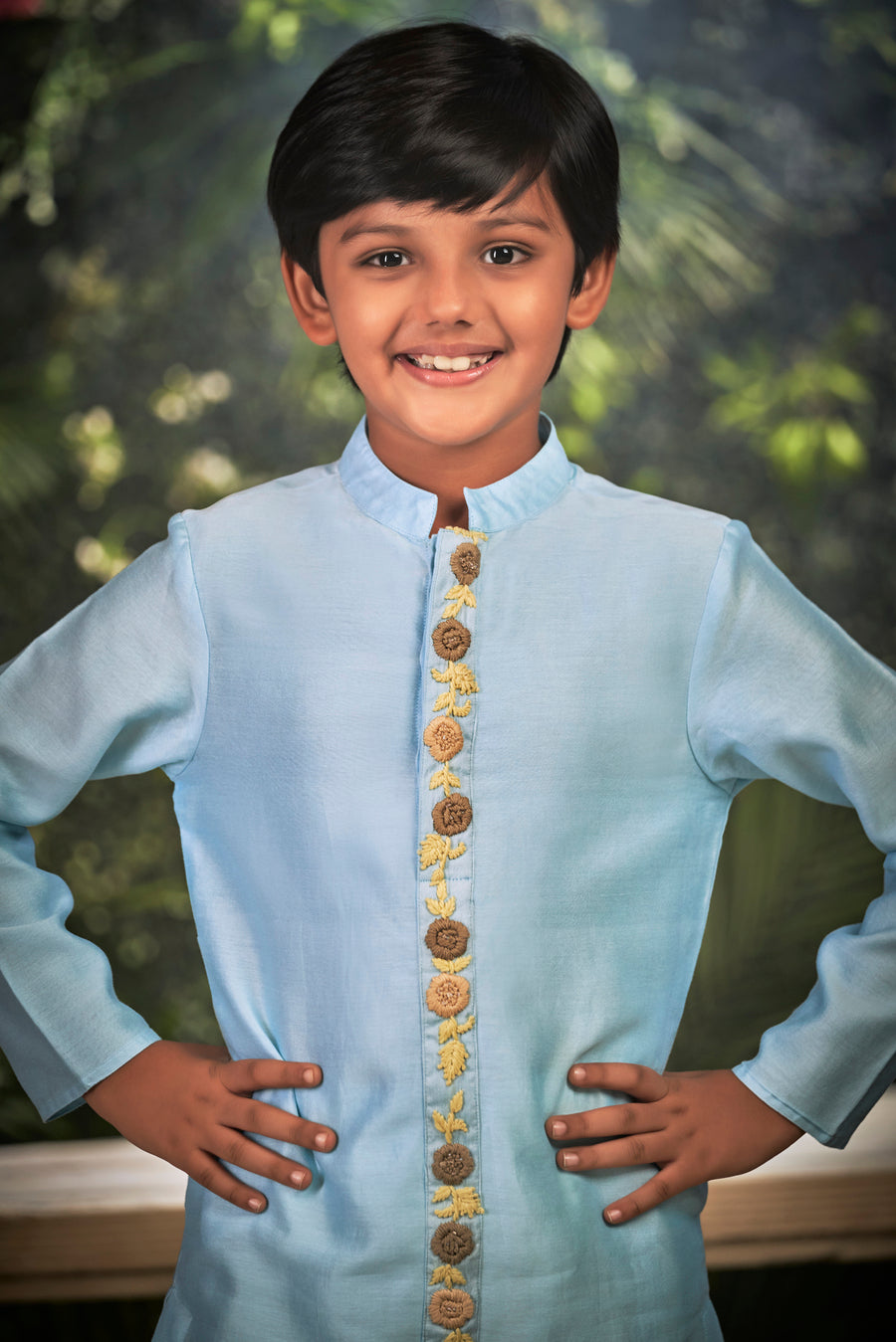 FLOWER PLAY KURTA PYJAMA SET