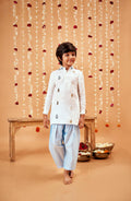 BOAT LINEN SHIRT KURTA SET